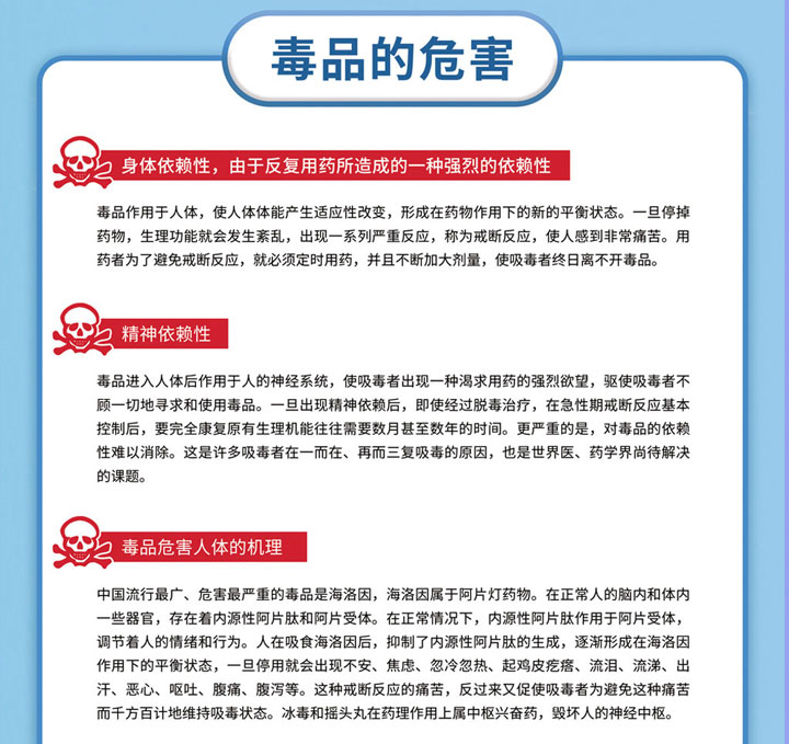 珍愛生命,遠(yuǎn)離毒品,毒品危害