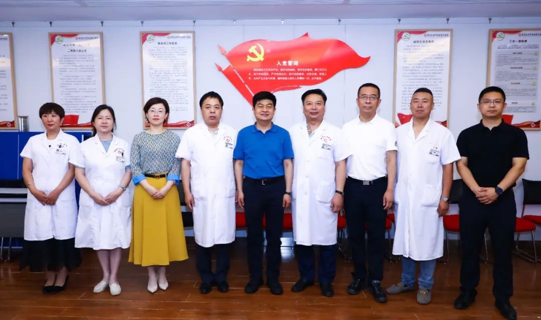 區(qū)委常委、統(tǒng)戰(zhàn)部部長張博一行蒞臨北京永林醫(yī)院走訪調(diào)研